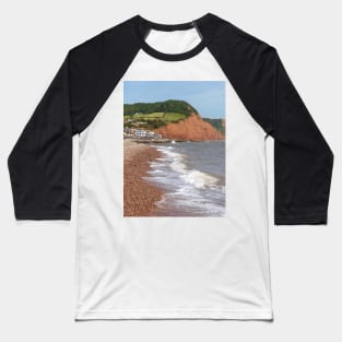 Sidmouth, Devon Baseball T-Shirt